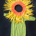 sunflower head piece