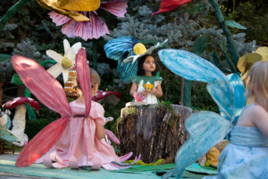 diy paper mache flower fairy costume party wings