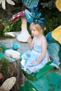 diy paper mache flower fairy costume
