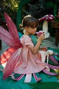 diy paper mache fairy costume flowers
