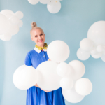 DIY cloud ballon decorations