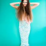 DIY mermaid costume