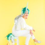 DIY unicorn costume