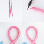 DIY Breast cancer awareness balloon