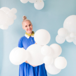 DIY cloud balloons