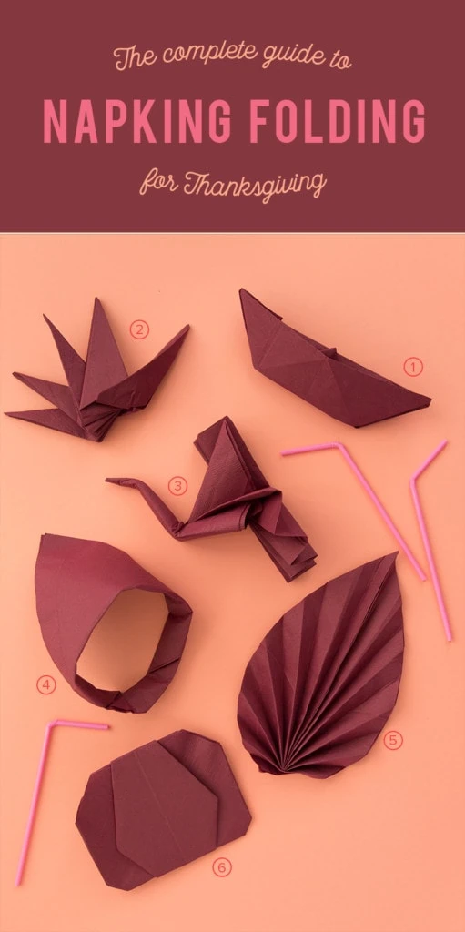 DIY napkin folding guide how to fold napkins creative entertaining