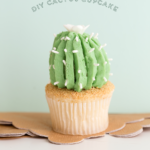 DIY Cactus cupcake