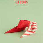 How to fold elf boots with a napkin
