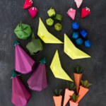Origami cornucopia