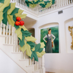 oversized-holly-and-berry-paper-garland