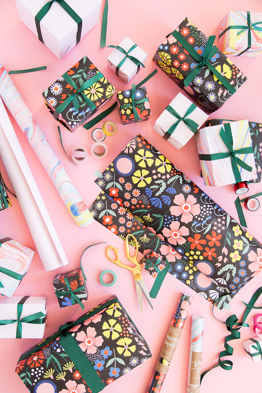 The House That Lars Built wrapping papers for Alexis Mattox Design 