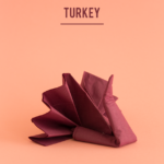 How to fold a turkey with a napkin