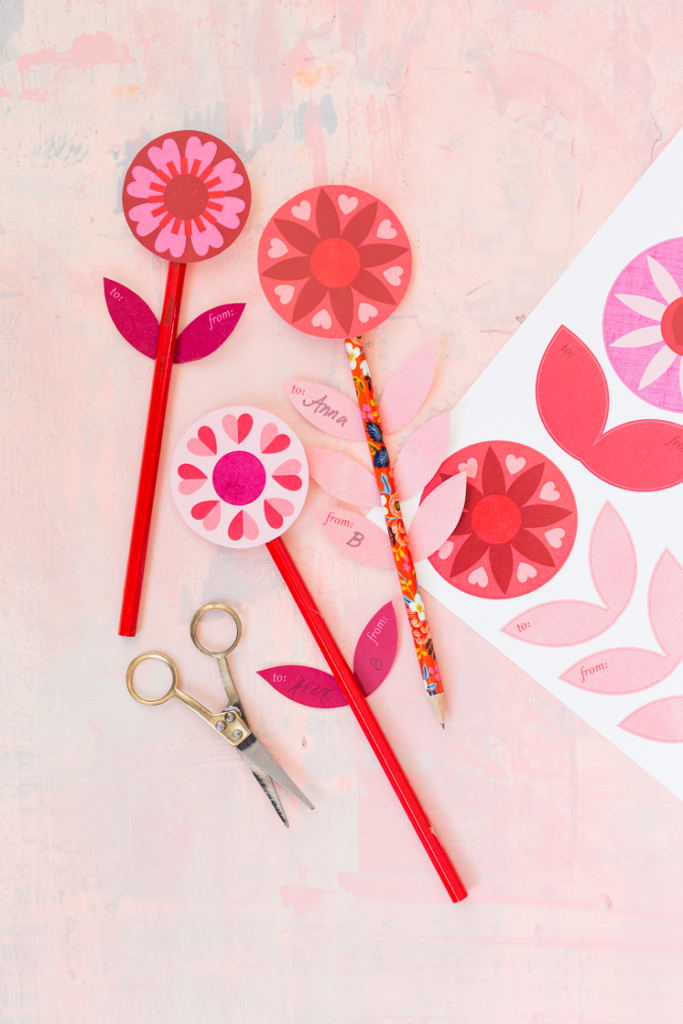 Printable Pencil Valentines - The House That Lars Built