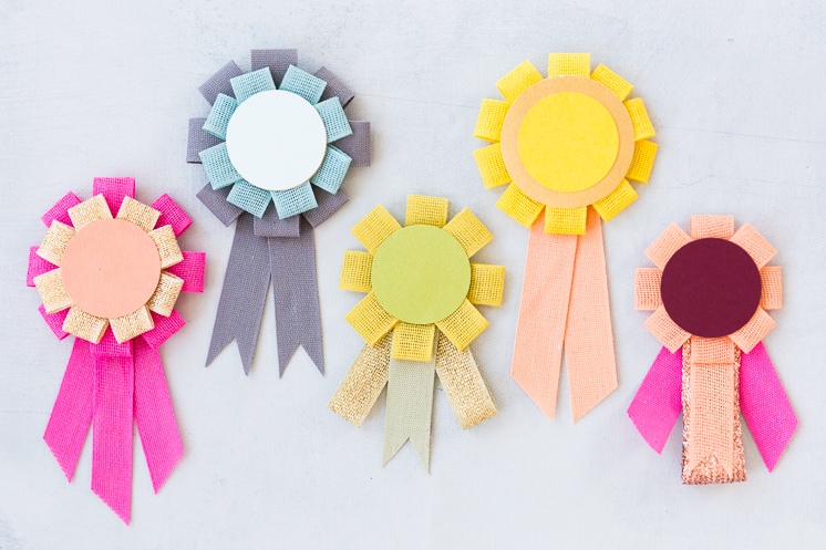 Prize Ribbon Gift Toppers