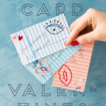 Make a Valentine from a library card