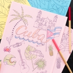 Cuba coloring page