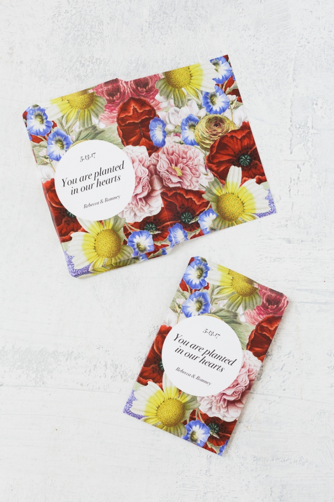 Printable Seed Packet Favor - The House That Lars Built