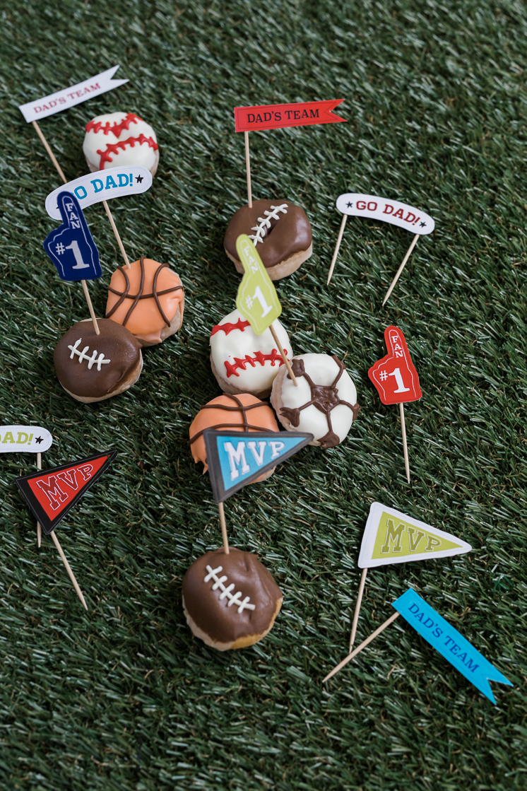 Father's Day Sports Donuts