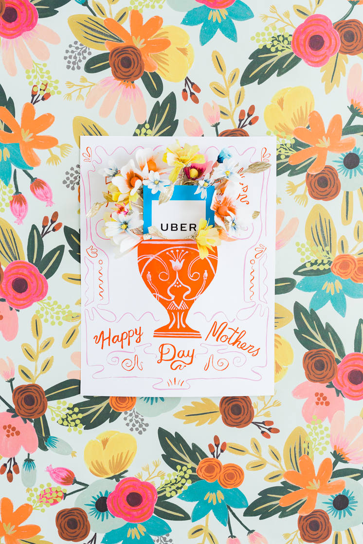 Mother's Day gift card