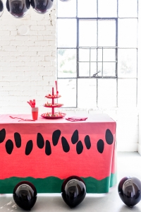 Paper Watermelon tablecloth