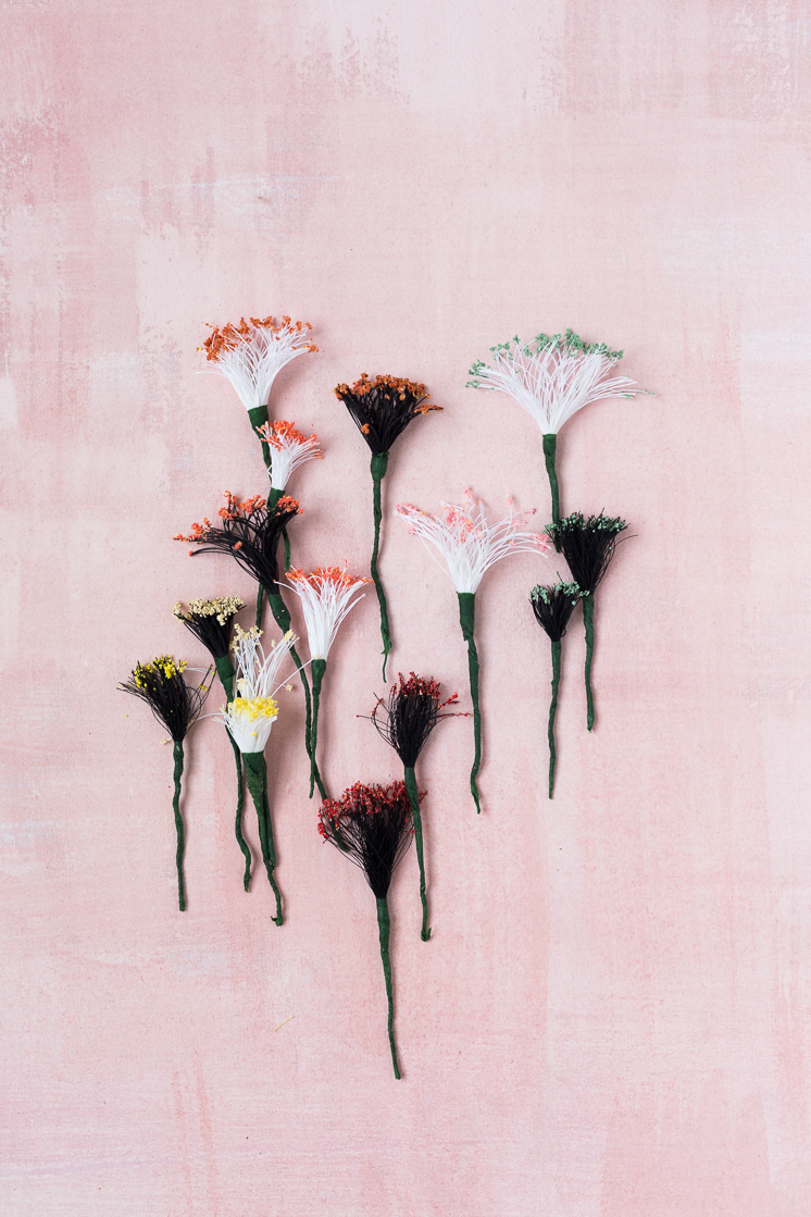 Make your own flower stamens