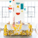 bauhaus inspired tablescape