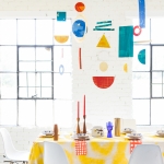 bauhaus inspired tablescape