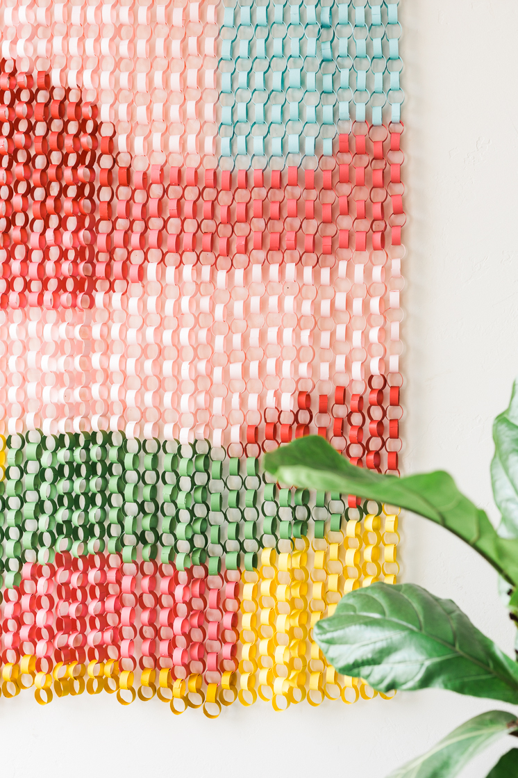 Paper Chain Wall Hanging