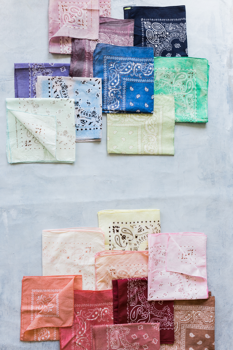 DIY Dyed Handkerchief