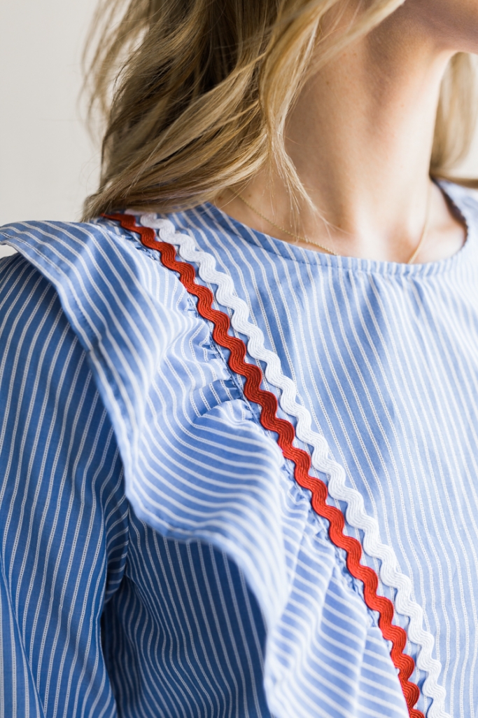 Rickrack Blouse Three Ways - The House That Lars Built