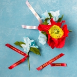 Paper Flower Corsage