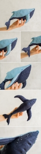 Use these templates to create this DIY stuffed whale