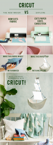 Use the Cricut Maker and the Cricut Explore to create these two nursery projects