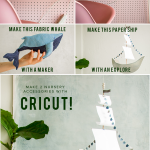 Use the Cricut Maker and the Cricut Explore to create these two nursery projects
