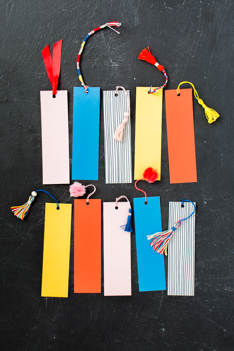 4 Easy DIY Bookmarks, Homemade Book Marks