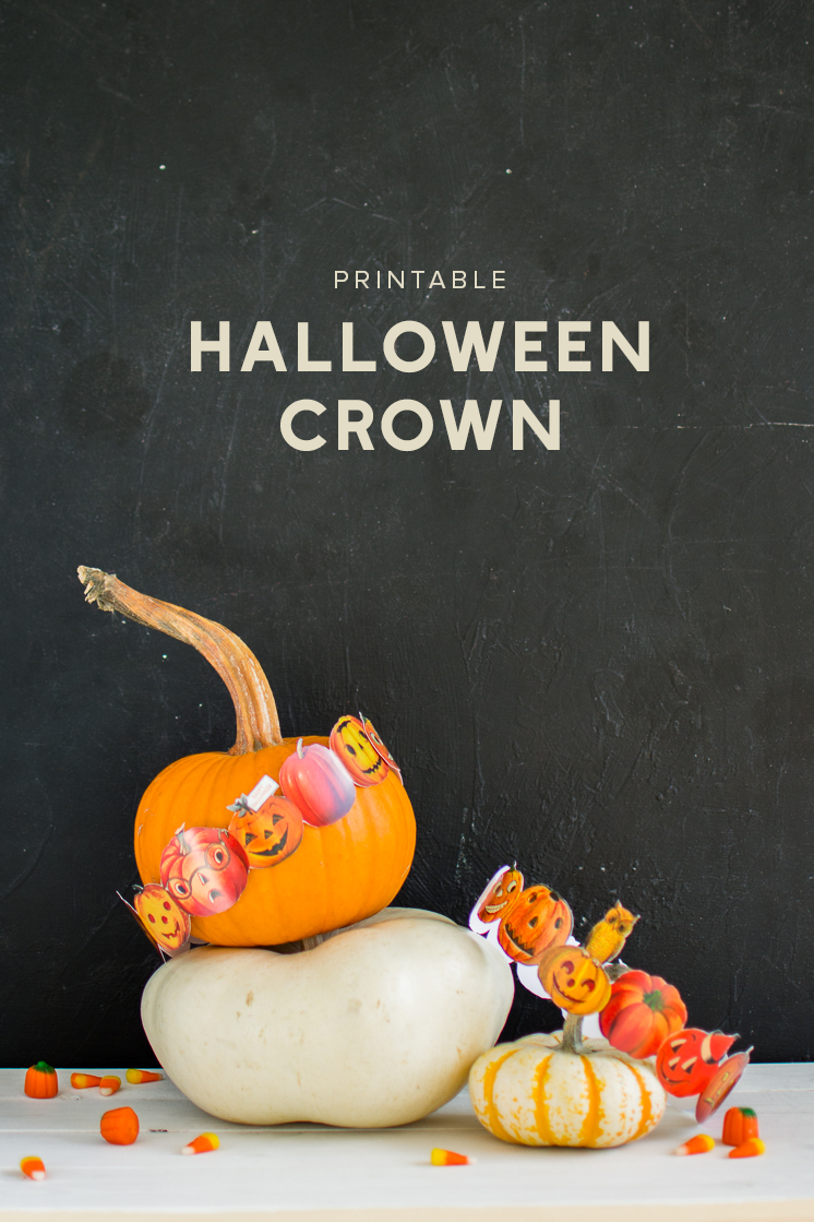 Printable Pumpkin Crown