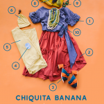 Chiquita Banana mommy and baby costume recipe