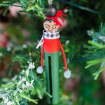 Clothespin People Ornaments