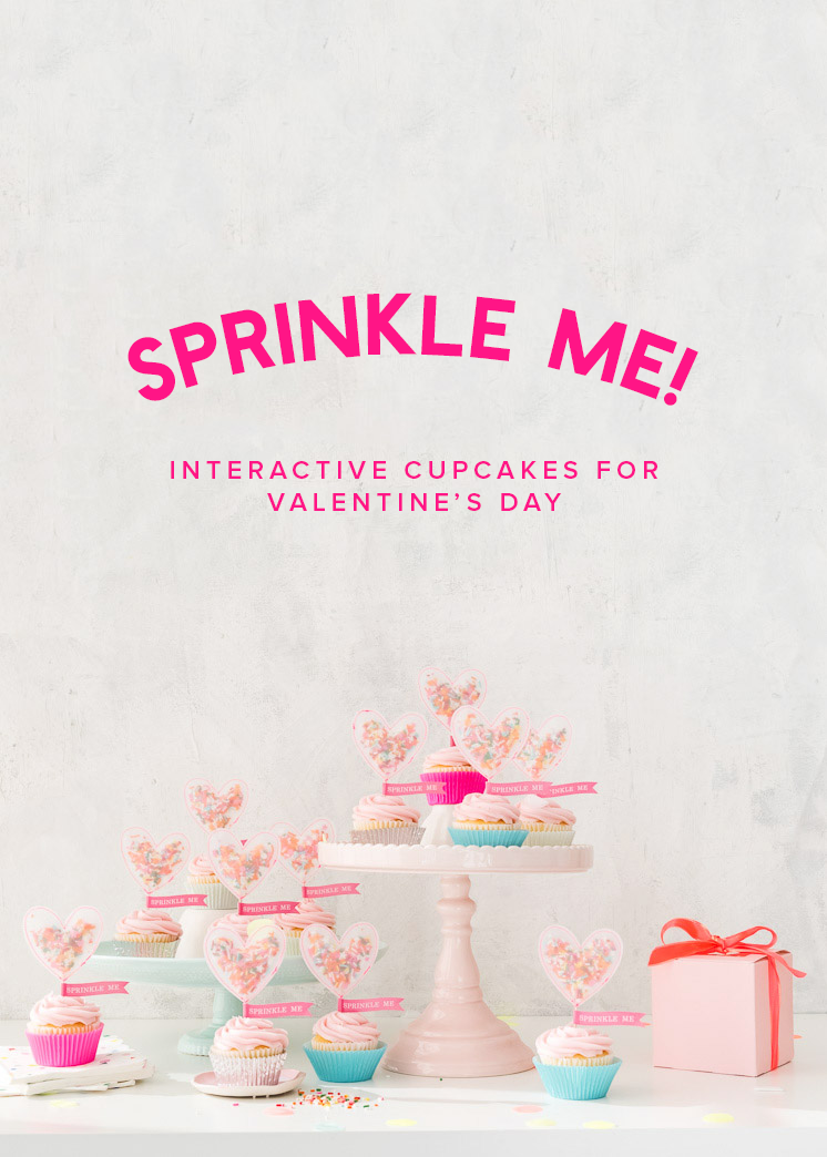 Sprinkle Me Cupcake Topper