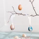 Naturally Dyed Easter Egg Tree
