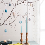 Naturally Dyed Easter Egg Tree