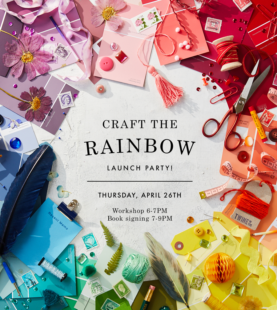 Craft the Rainbow launch party