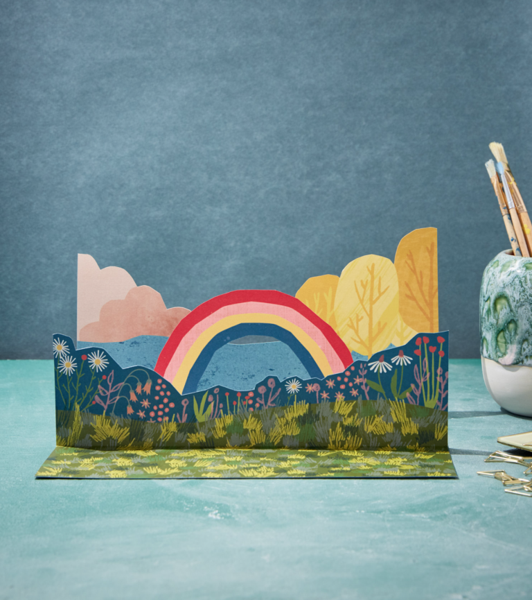 Craft the Rainbow Templates - The House That Lars Built