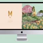 April 2018 Desktop Calendar