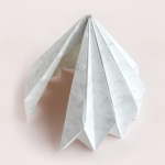 Origami lampshade from Paper Craft Home