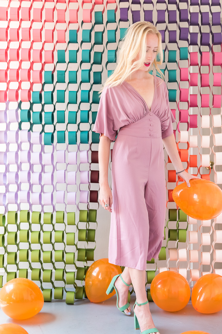 paper chains photo booth ideas diy