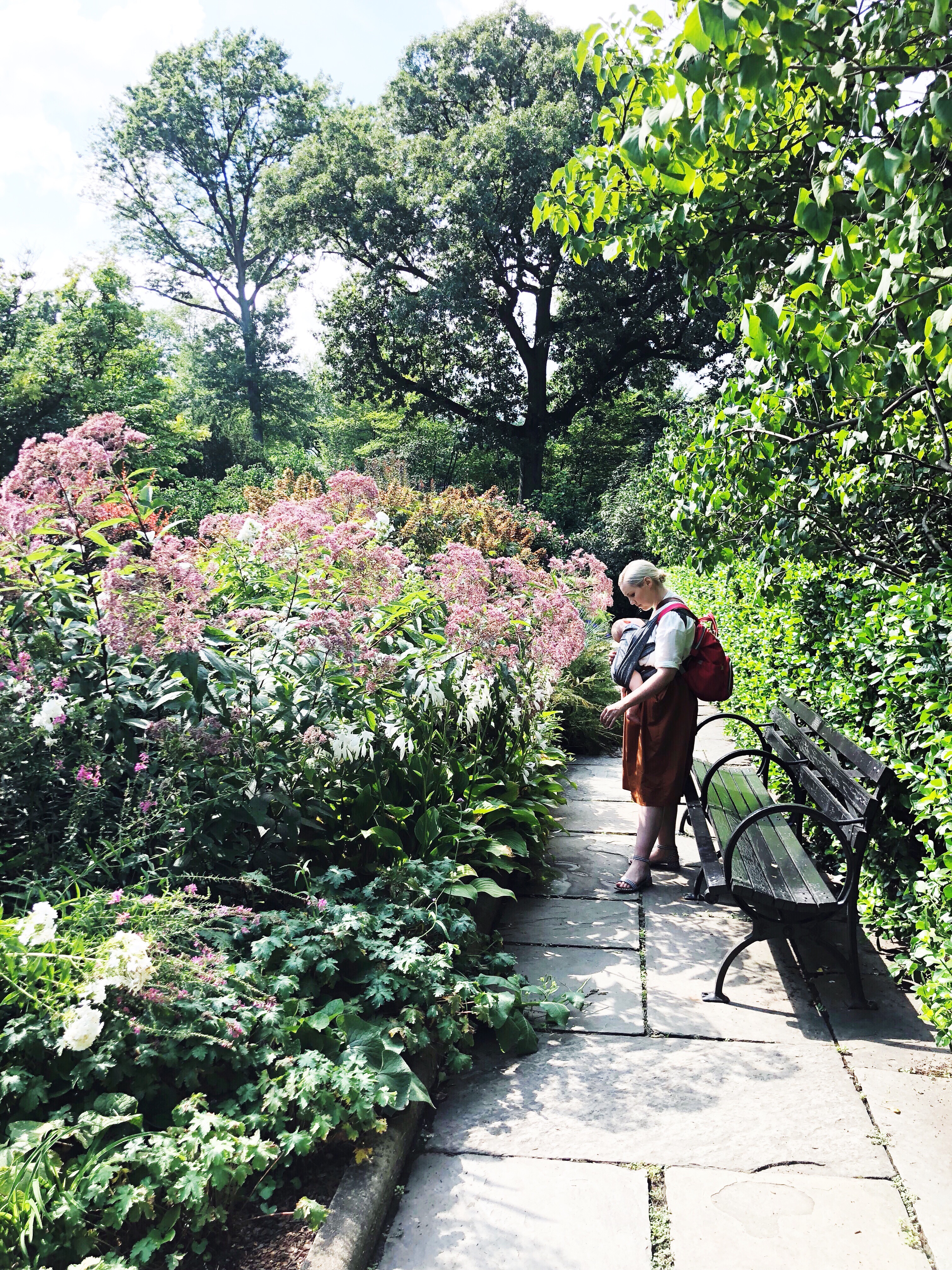 Central Park Conservatory garden