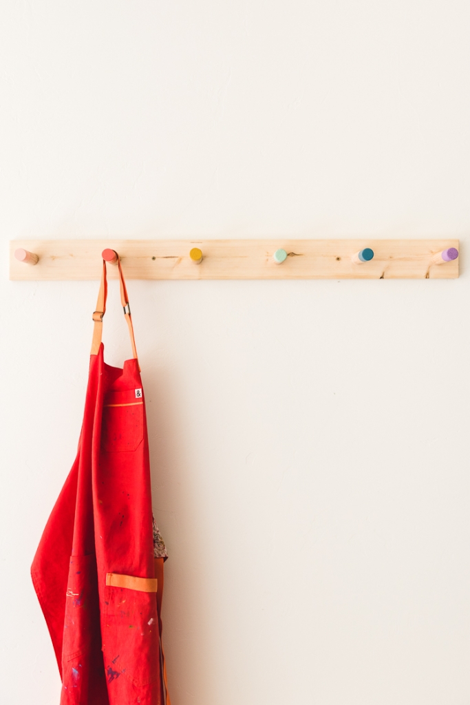 DIY Wood Coat Rack - The House That Lars Built