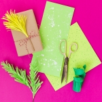 Paper Holiday Greenery