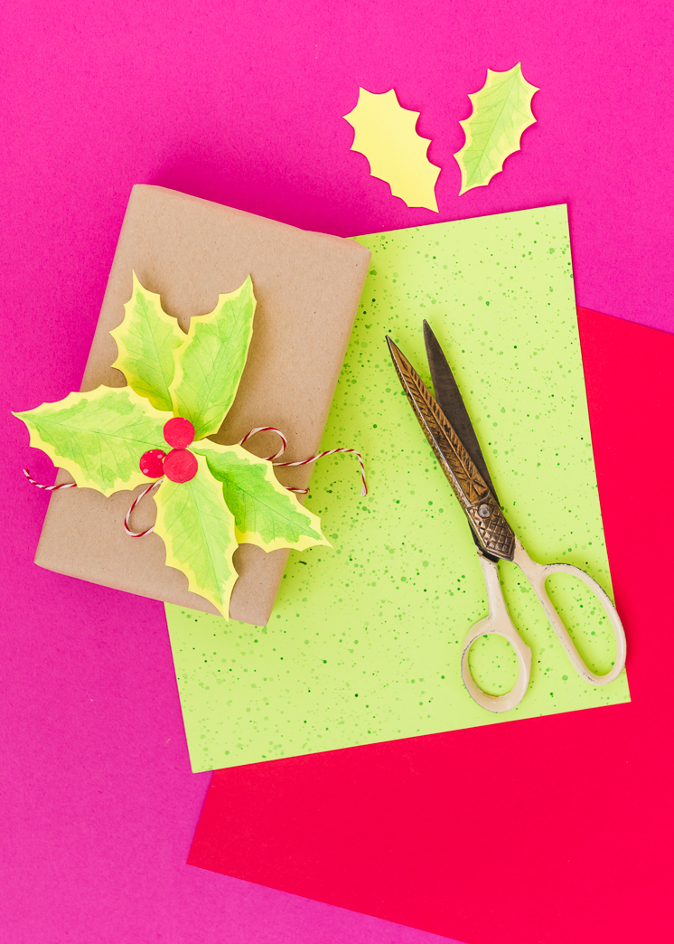 Paper Holiday Greenery 